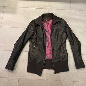 Danier leather jacket (elongated moto style)